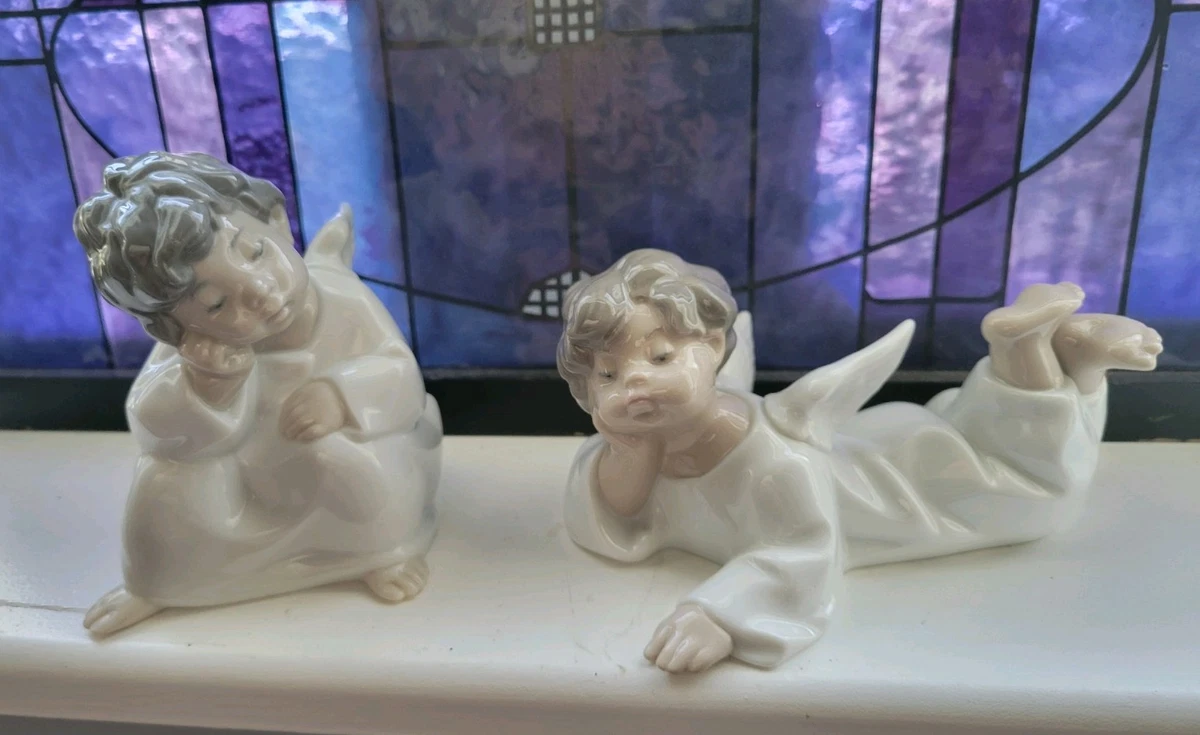 Lladro Angel With Flute In Lladro Angel Figurines for sale | eBay