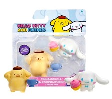 Hello Kitty and Friends Pompompurin  Cinnamoroll Figurine Set New in Box