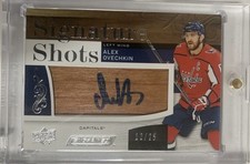 Alex Ovechkin Engrained Signature Shots Auto /25