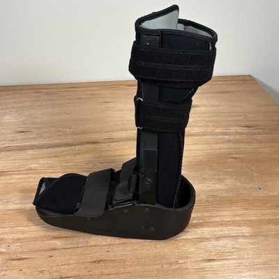 DJO MaxTrax Tall Walking Boot Black Orthopedic Cam Walker Size Large 79-95250