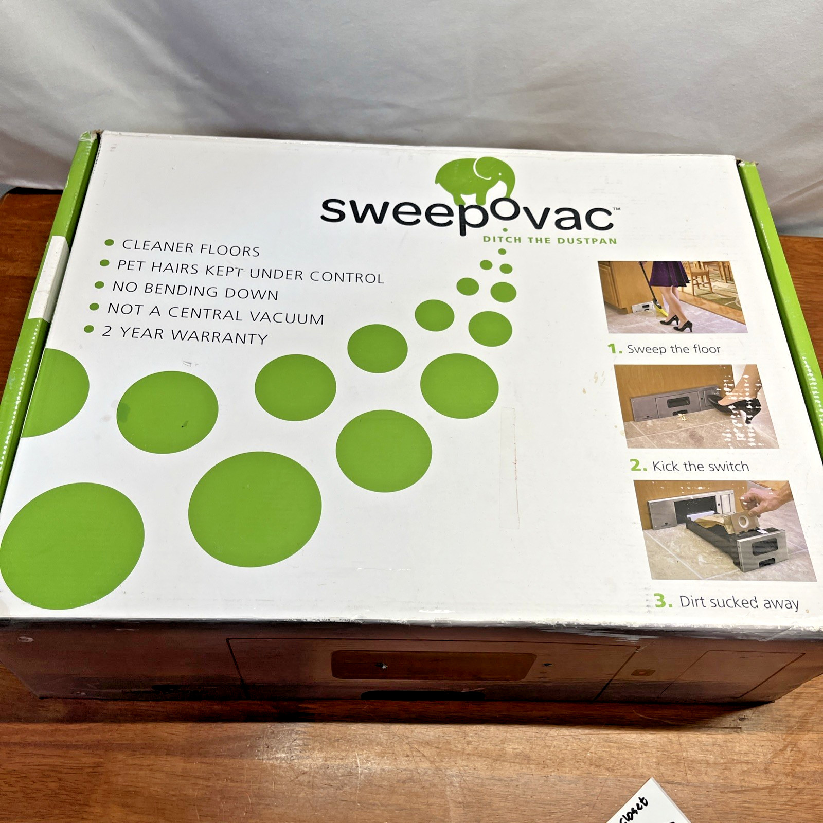 NEW Sweepovac SVS1500 Under Cabinet Vacuum &ndash; Stainless Ste