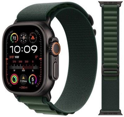 Original Apple Alpine Loop Small Armband 49mm MYPQ3ZM/A Dark Green