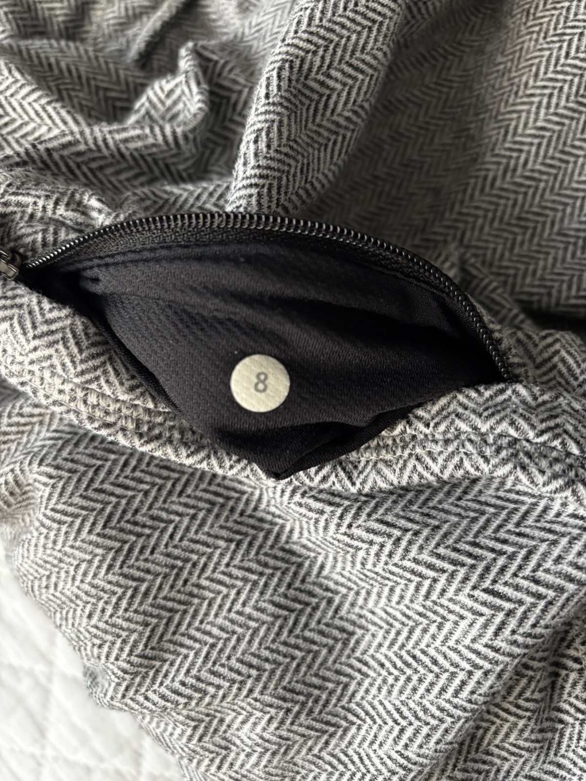 Lululemon Base Runner Pullover Jacket Herringbone… - image 7