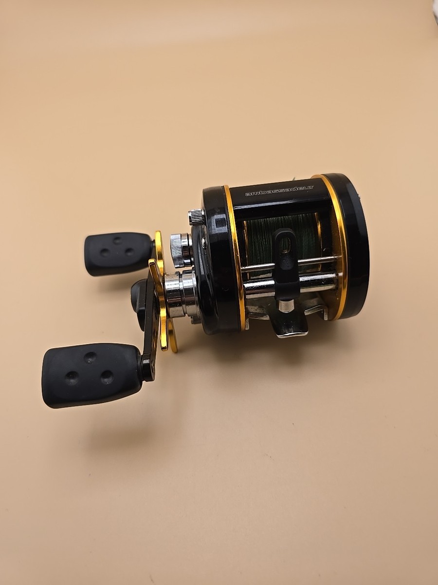 Abu Garcia Ambassadeur Kalex 50 Baitcasting Reel – Black & Gold