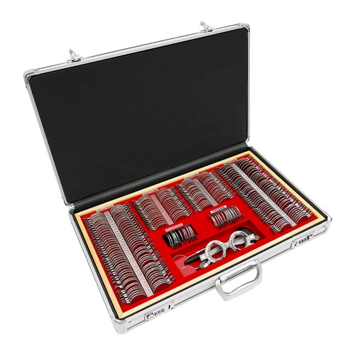 Optometry Rim Case Kit, Set di lenti di prova ottiche precise Metal Rim Optometry Box - Foto 11 di 24
