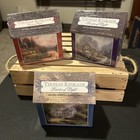 Set Of 3 Vintage Thomas Kinkade 100 PC Miniature Jigsaw Puzzles, NEW! Great Gift