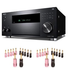 Onkyo TX-RZ50 9.2-Channel 8K/4K Network AV Receiver, 250W Per Channel at 6 Ohms