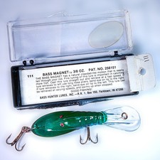 RARE VINTAGE BILLY WESTMORELAND BASS MAGNET 3/8 OZ MINT IN BOX BASS HUNTER LURE