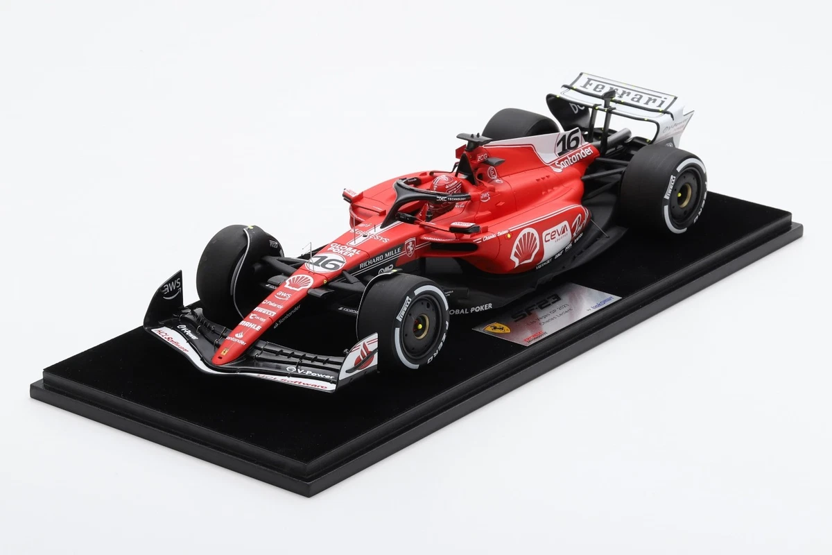 ミニカー Ferrari SF23 1/18 Looksmart LS18F1049 1/18 Ferrari SF-23 #16 Charles Leclerc Las