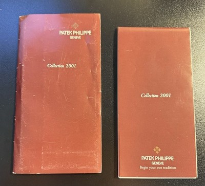 Genuine Patek Philippe Collection 2001 Promotional Brochure Ephemera