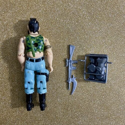 RIPPER V1 GI Joe 1985 Vintage Action Figure Cobra Dreadnok Hasbro Accessories - Picture 3 of 4