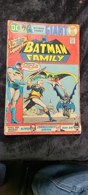 DC 1975 Bronze Age BATMAN FAMILY Comic Book Giant Size #1
