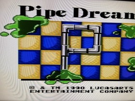 PIPE DREAM NINTENDO NES Tested WORKING Original Box Video Game INSTRUCTIONS Case