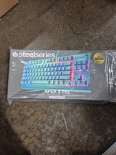 SteelSeries - Apex 3 TKL Wired Membrane Whisper Quiet Switch Gaming Keyboard ...