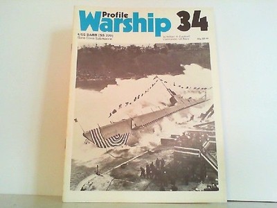 USS BARB (SS 220) Gato Class Submarine. Profile Warship 34. Cracknell, William H