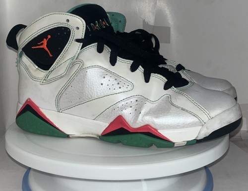 Nike Air Jordan 7 “Verde” Lifestyle Sneaker Size 6.5Y (705427-138) - Picture 3 of 6