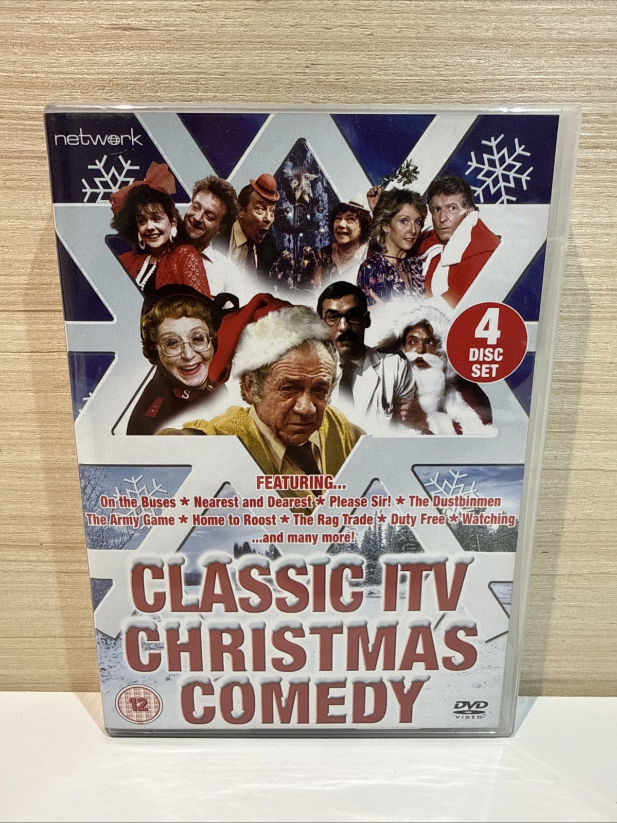 Classic ITV Christmas Comedy - DVD, 2006 - Region 2 - 4 x Discs - Retro - VGC