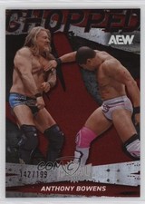 2025 Skybox Metal Universe AEW All Elite Wrestling Red /199 Anthony Bowens 10cv