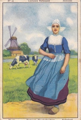 SCHOKOLADENMEURISSE (Belgien) - Nationale Kostüme - 21: Holland Niederlande