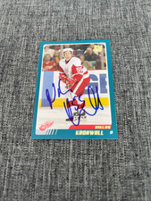 NIKLAS KRONWALL 2003-04 TOPPS AUTOGRAPH CARD RED WINGS