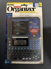 Royal Personal Organizer DM70NX PDA Electronic Organizer New Sealed
