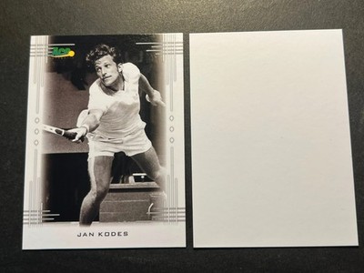2007 Ace Authentic BLANK BACK PROOF MISSING AUTO & SERIAL # Jan Kodes