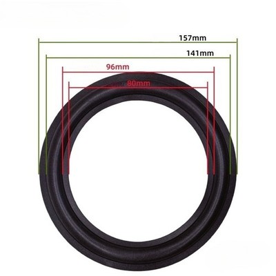 6.5'' Speaker Foam Surround Wide Roll Fit For Woofer /Subwoofer Edge Repair