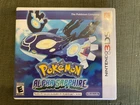 JACKET ONLY: Pokemon: Alpha Sapphire (Nintendo 3DS, 2014) No disc