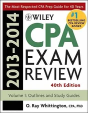 Wiley CPA Examination Review - Paperback, by Whittington O. Ray - Good