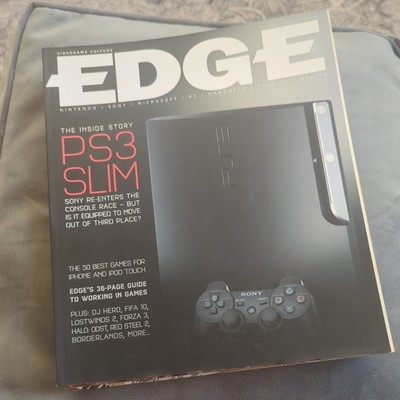Edge Magazine issue 206, October 2009 PS3 Slim Cover