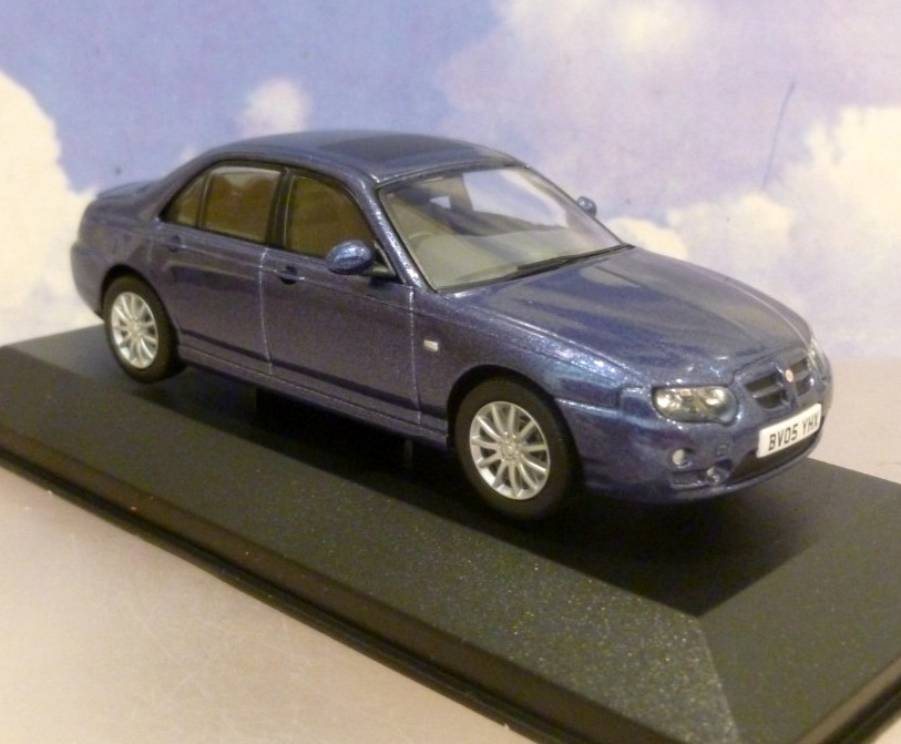 CORGI VANGUARDS 1/43 2005 MG ZT+ 135 CDTI MGZT MONOGRAM CALEDONIAN BLUE VA09307