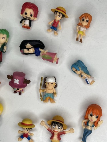 Japan One piece Zoro Sanji Mr. Luffy Nami Chopper Usopp Figure Toy Lot Of 19 - Picture 5 of 7