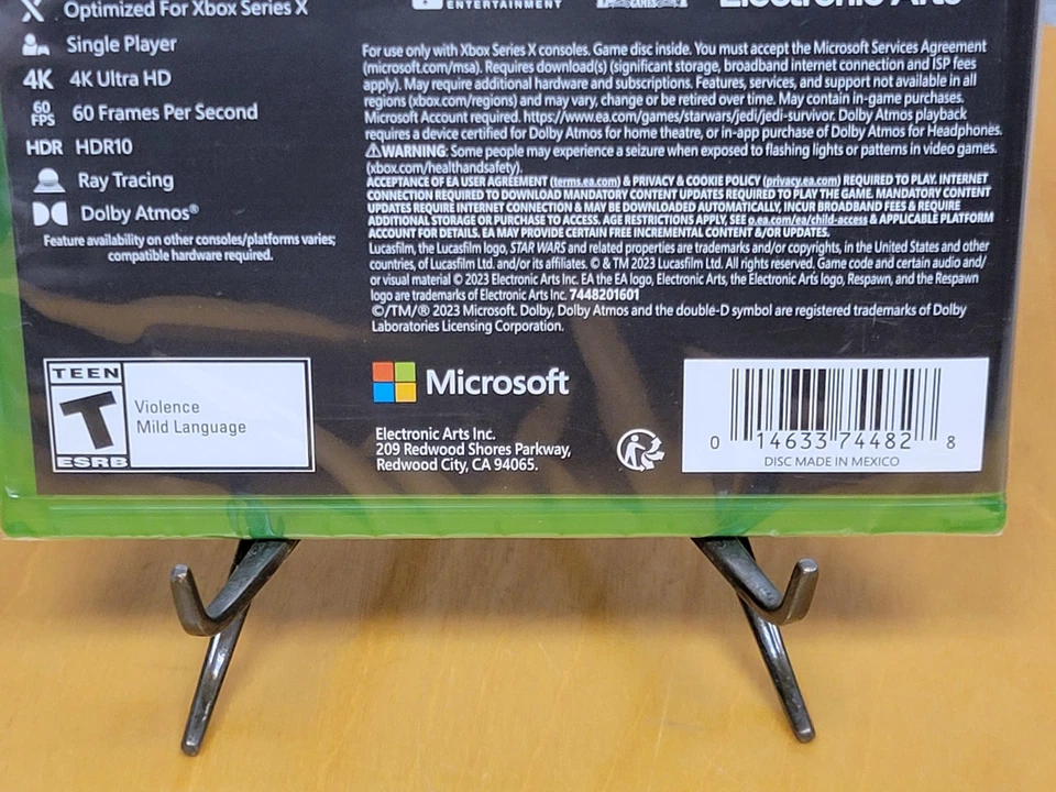 Star Wars Jedi: Survivor Xbox Series X New Factory Sealed - Image 3 of 4