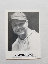 1983 Renata Galasso 5th Series #184 Jimmie Foxx Philadelphia Athletics
