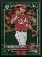 2025 Bowman #BCP-18 Ichiro Cano Hernandez 1st Prospects Green Grass /99 Reds