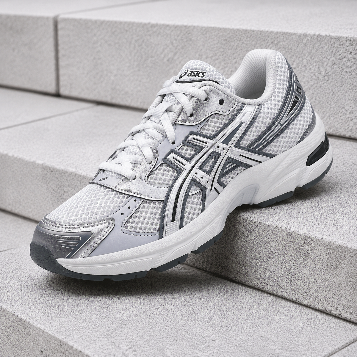 ASICS Gel-1130 Glacier Grey Pure Silver 1204A169-023 GS Size New