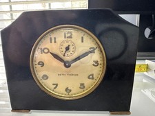 Bakelite Seth Thomas Clock Marbleized- 525 Grams