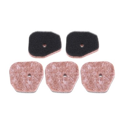 5pcs Air Filters For Stihl Hedge Trimmer HS46,HS56 L 2-3/4'' T 7/16'' W 2-5/8''