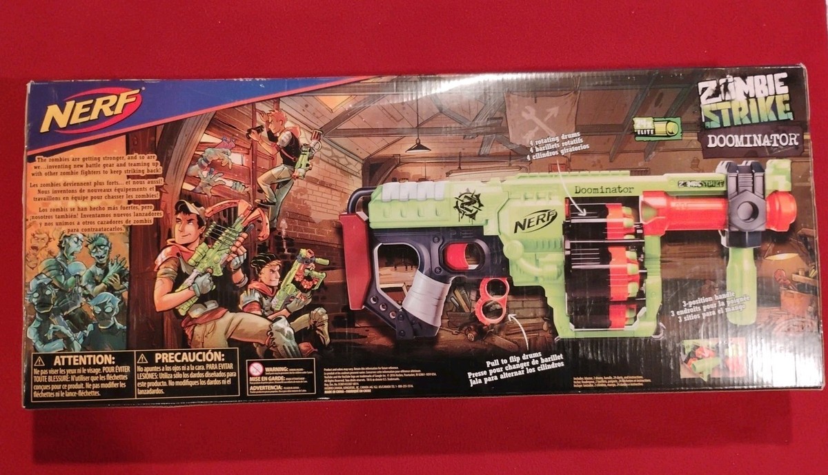 ハズブロ　ゾンビストライク　ドミネーター　ナーフ Amazon.co.jp: Nerf Zombie Strike Doominator Blaster ナーフ