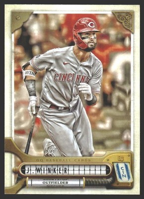 Jesse Winker #273 2022 Topps Gypsy Queen Cincinnati Reds