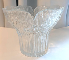 Lasisepat Finland Perti Kallioinen Vase Dish Tea Light Holder Cow Parsley MCM