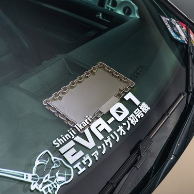 2x Shinji Ikari Eva Unit 01 Pilot Angel NERV Magi Berserk Gendo Car Vinyl Decal