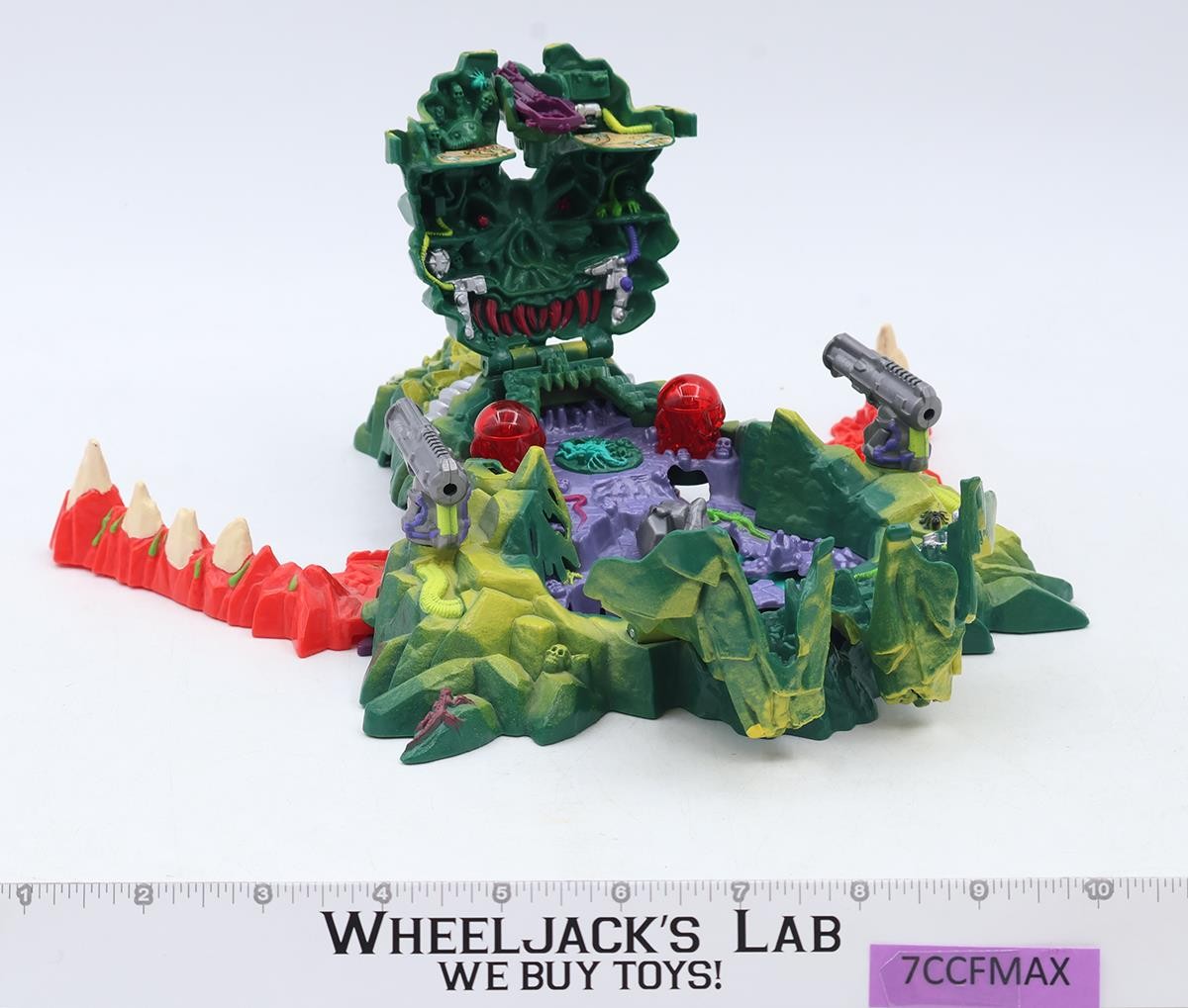 Mighty Max Storms Dragon Island WORKS 1993 Bluebird Toys Playset
