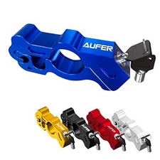 Universal Heavy Duty Motorcycle Grip Lock Handlebar Throttle Lock Anti Blue