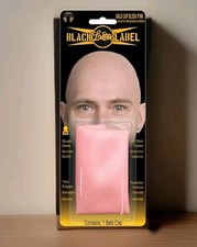 Tinsley Transfers Black Label Latex Bald Cap Pale Blush Pink Costume Accessory