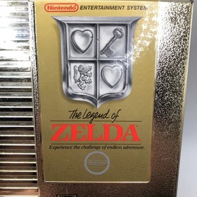 The Legend Of Zelda NES -- &iexcl;Nuevo ahorro bater&iacute;a! Probado y funcionando!