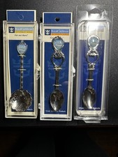 Royal Caribbean Souvenir Spoons Lot of 3 Mariner - Vision - Monarch of The Seas