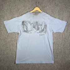 Vintage Marlboro Shirt Mens XL Gray 90s USA Pocket Country Store Cowboy