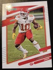 2021 Panini Donruss Football Tyreek Hill #117 Kansas City Chiefs