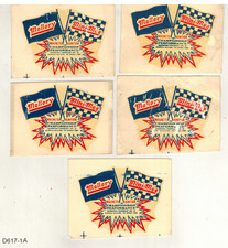 Mallory Mini Mag Magneto Ignition Water Slide Decals 1960s 2 X 2 5pc Mallory Mini Mag Magneto Ignition Water Slide Decals 1960s 2 X 2 5pc